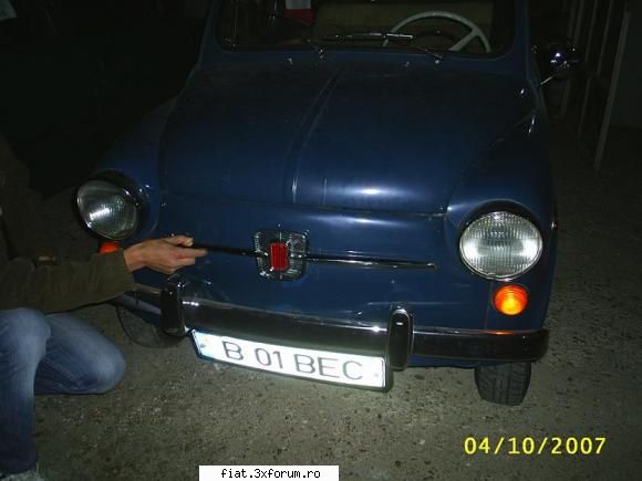 Fiat 600 D - 1965 Amatoru's - Transportul pana in Romania este 20 de euro - Club Fiat 500 & 600