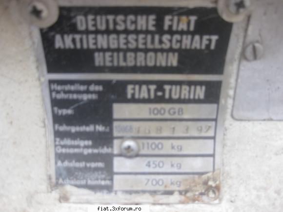 Fiat 850 Special de vanzare - Tavi - Bursa