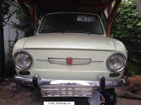 Fiat 850 de vanzare - Fiat 850 recent vopsit la cuptor antifonat - Club Fiat 850