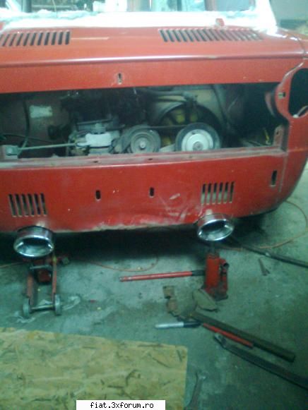 Fiat 850 stilul street4cars - Evacuarea directa doar tipsurile PS: cricurile - Club Fiat 850