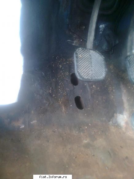 Fiat Milletrecento ( - 2) Cu gaurile astea ce fac? Le acopar cu ceva? - Club Fiat 1300&1500