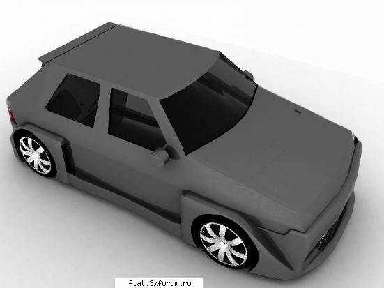 Fiat Ritmo... - uite ceva facut pe calc (Smoke Design;)), sa te - Masina mea...