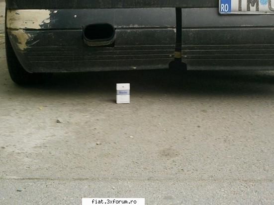 Fiat Ritmo... - un mic obiect pentru a sesiza distanta dintre - Masina mea...
