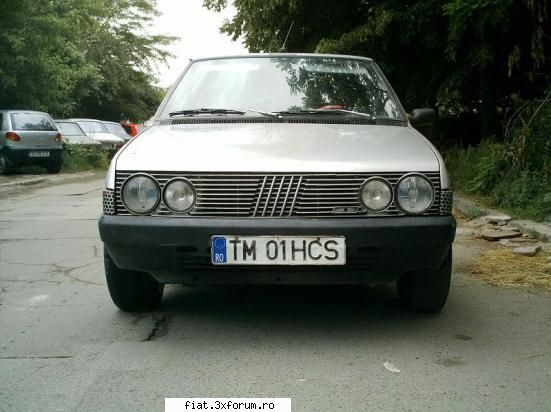 Fiat Ritmo... - Sa vedeti ce masca o sa vina in schimbul celei - Masina mea...