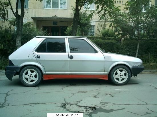 Fiat Ritmo... - O privire laterala unde e locul intre roata si - Masina mea...