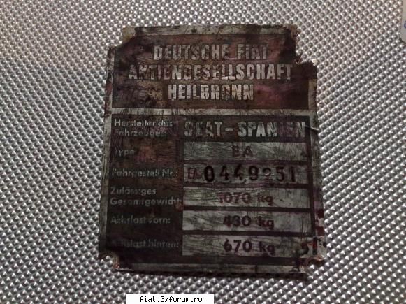 Fiat si Seat germane... - Despre STEYR-FIAT s-a mai scris pe aici pe - Tehnic