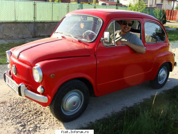 Fiatul 600 al lui Marczello - Sunt foarte multumit de cum se simte masina si de - Club Fiat 500 & 600