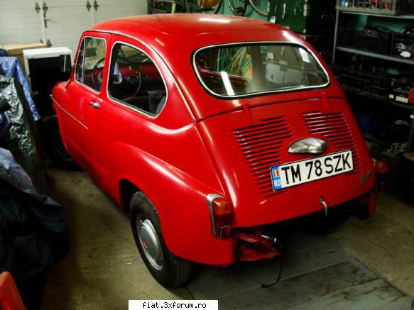 Fiatul 600 al lui Marczello - am montat la loc piesele reconditionate: stopuri - Club Fiat 500 & 600