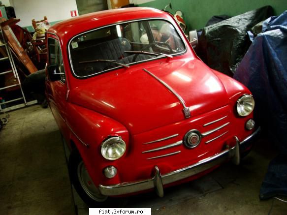 Fiatul 600 al lui Marczello - Am gaurit botul si am montat mustatile. Doua - Club Fiat 500 & 600