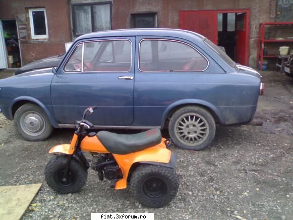 Fiatul meu 850 reconditionat - mai am o poza ratacita cu 2 buburuze - Club Fiat 850
