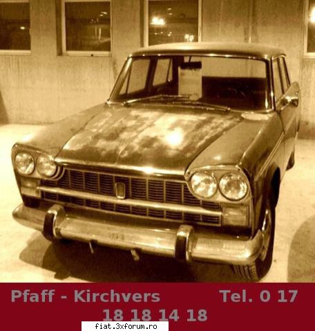 Fiaturi 1500L, 1800, 2100, 2300 de vanzare anunturi internationale - Un alt 2300 Berlină - Club Fiat 1800