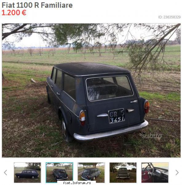 Fiaturi 1500L, 1800, 2100, 2300 de vanzare anunturi internationale - george-bogdan - Club Fiat 1800