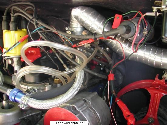 Fiaturi din Resita - motor (multe fire si conducte) - Club Fiat 850