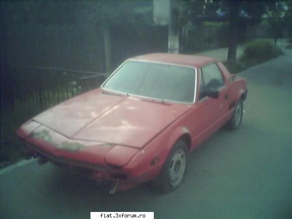 Frumuseti surprinse in trafic - fiat X 1/9 bertone precum era cel care a fost la - Classic corner
