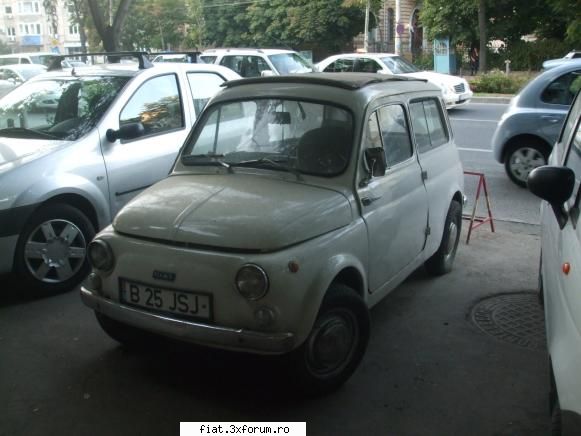 Frumuseti surprinse in trafic - Fiat 500 - un pic mai special! Pe (fosta?) Ana - Classic corner