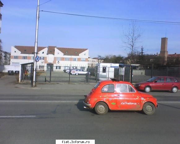 Frumuseti surprinse in trafic - fiat 500 acu cateva zile in sb - Classic corner