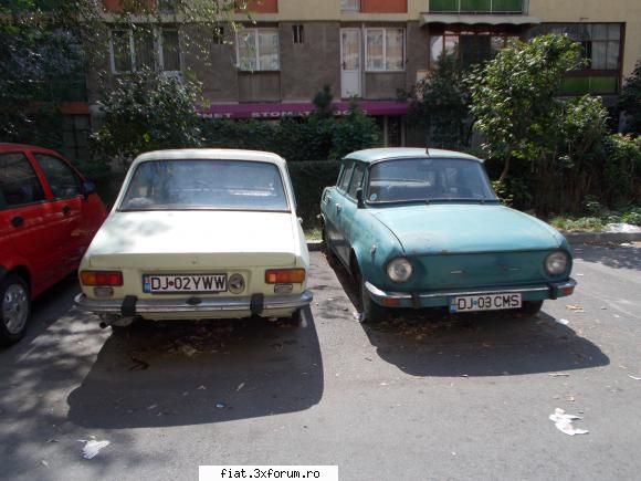 Frumuseti surprinse in trafic - Dacia 1300 si Skoda s100 - Classic corner