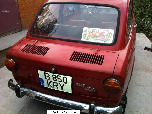 Furia roșie - Cristi7 - Club Fiat 850