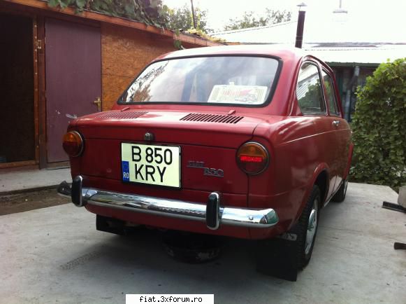Furia roșie - Cristi7 - Club Fiat 850