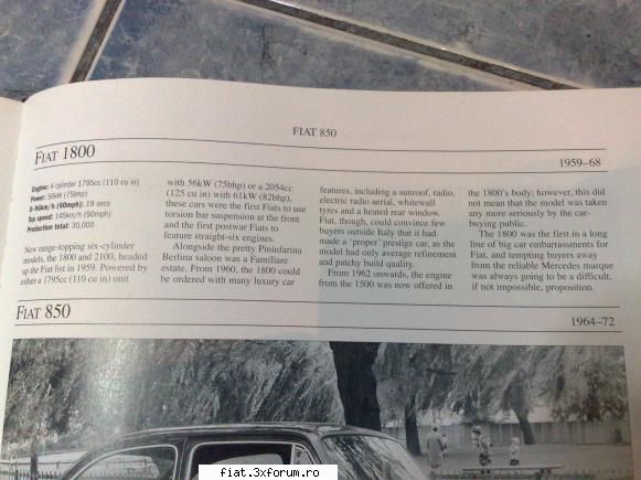 Imi doresc un Fiat 1800 - Am scanat citeva pagini,voi posta aici insa doar - Club Fiat 1800