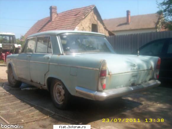 Imi doresc un Fiat 1800 - ceva pentru piese - Club Fiat 1800
