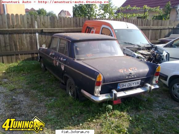 Imi doresc un Fiat 1800 - bara fata spate de Fiat 2300, are sparta o sticla - Club Fiat 1800