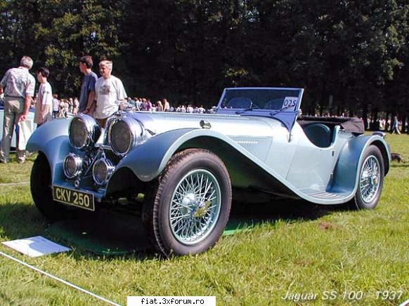 Jaguar SS100, Chassis 39070, Enigne No. M774E - The same car in 1999 - Classic corner