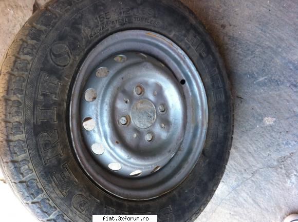 Jante Fiat 850 - Jante Fiat 850 stare buna 50 RON buc anvelopele - Bursa