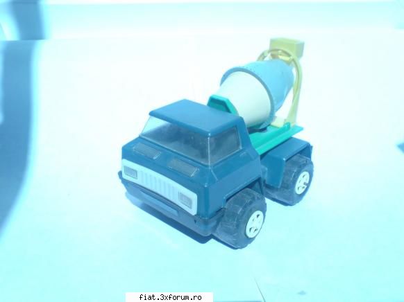 Jucarii Tabla sau Plastic (RO, DDR, USSR, Japonia, China) - MAP ORADEA : 1. Betoniera - zz x - Classic corner