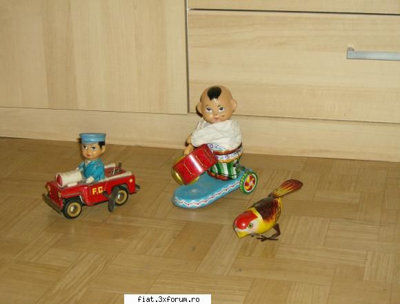 Jucarii Tabla sau Plastic (RO, DDR, USSR, Japonia, China) - 653 MF 884 - Jeep (Willis?) Fire - Classic corner