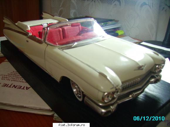 Jucarii Tabla sau Plastic (RO, DDR, USSR, Japonia, China) - Cadillac Eldorado =) scara - Classic corner