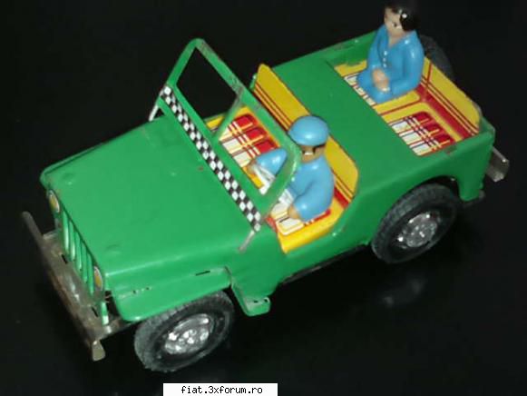 Jucarii Tabla sau Plastic (RO, DDR, USSR, Japonia, China) - Jeep Made in China (nu am gasit - Classic corner
