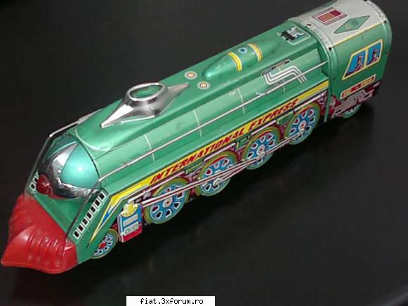 Jucarii Tabla sau Plastic (RO, DDR, USSR, Japonia, China) - Locomotiva ME 066 - Classic corner