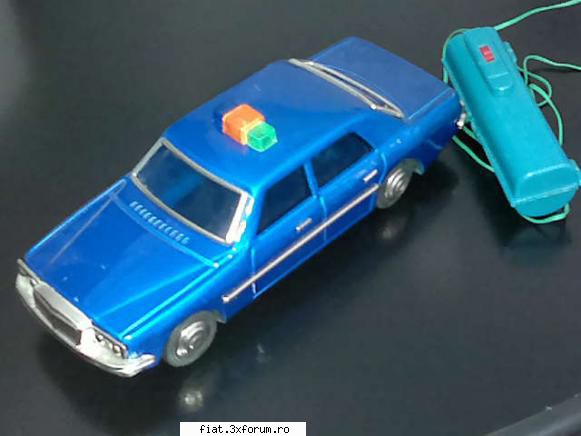 Jucarii Tabla sau Plastic (RO, DDR, USSR, Japonia, China) - Masina politie ME 886 - Classic corner
