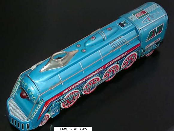 Jucarii Tabla sau Plastic (RO, DDR, USSR, Japonia, China) - Locomotiva MF 804 - Classic corner