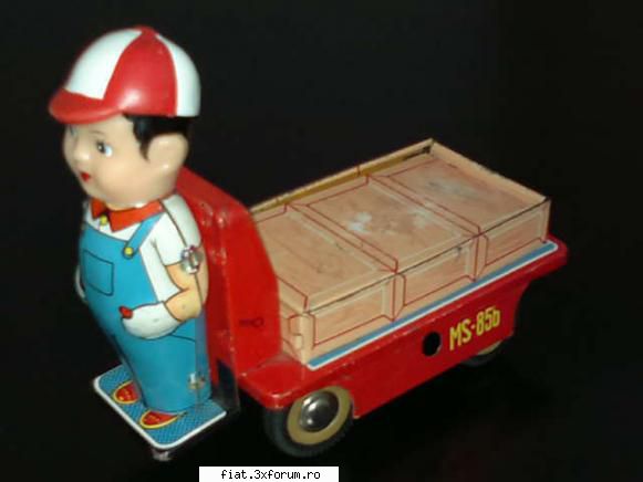 Jucarii Tabla sau Plastic (RO, DDR, USSR, Japonia, China) - Transportor MS 856 - Classic corner