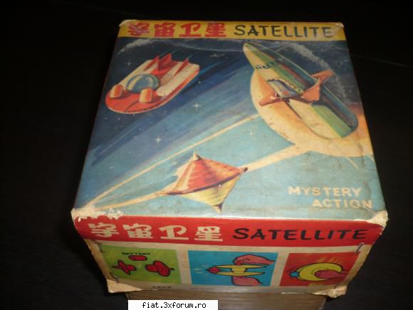Jucarii Tabla sau Plastic (RO, DDR, USSR, Japonia, China) - cutie de carton goala (doar - Classic corner
