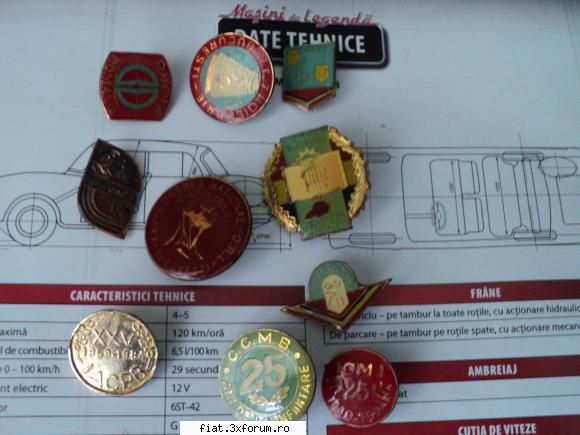 Jucarii Tabla sau Plastic (RO, DDR, USSR, Japonia, China) - insigne comuniste 10 bucati - Classic corner