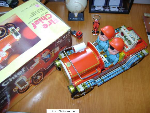 Jucarii Tabla sau Plastic (RO, DDR, USSR, Japonia, China) - De vanzare masina pompieri 45 - Classic corner