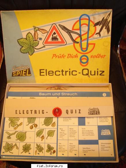 Jucarii Tabla sau Plastic (RO, DDR, USSR, Japonia, China) - Joc Electric Quiz. Nu stiu daca - Classic corner