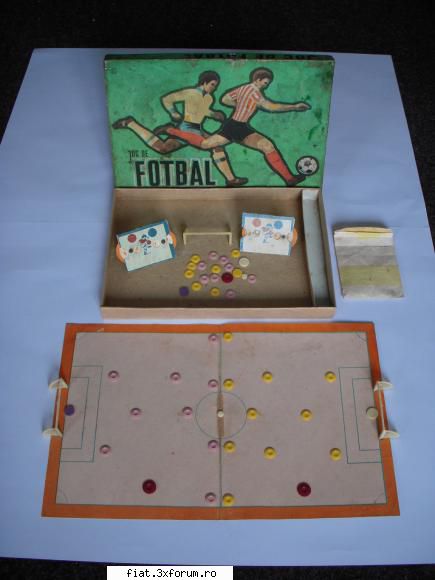 Jucarii Tabla sau Plastic (RO, DDR, USSR, Japonia, China) - Joc de fotbal din comunism - Classic corner