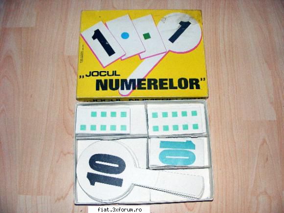 Jucarii Tabla sau Plastic (RO, DDR, USSR, Japonia, China) - Jocul numerelor. Pret: 65 lei - Classic corner