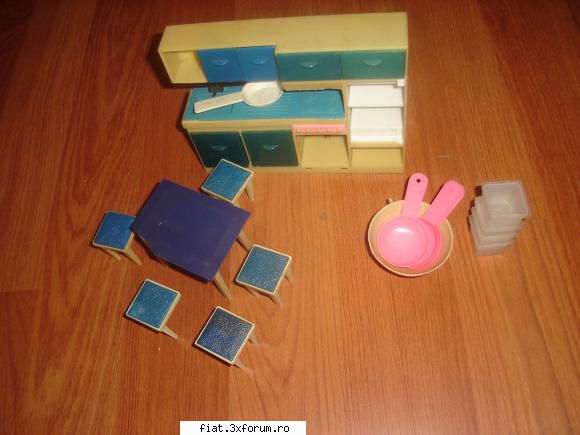 Jucarii Tabla sau Plastic (RO, DDR, USSR, Japonia, China) - Bucatarie Modern - incomplet. NU - Classic corner