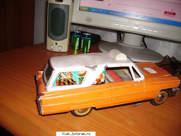Jucarii Tabla sau Plastic (RO, DDR, USSR, Japonia, China) - Am gasit un Cadillac ME 712 - Classic corner