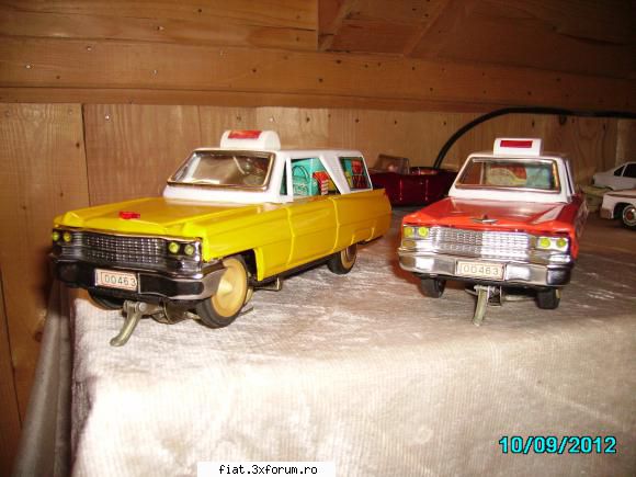 Jucarii Tabla sau Plastic (RO, DDR, USSR, Japonia, China) - doua surori ME 712 cadillac - Classic corner