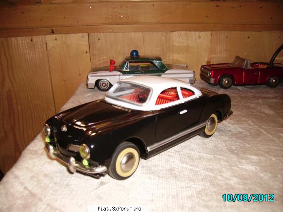 Jucarii Tabla sau Plastic (RO, DDR, USSR, Japonia, China) - volkswagen karmann ghia MF - Classic corner
