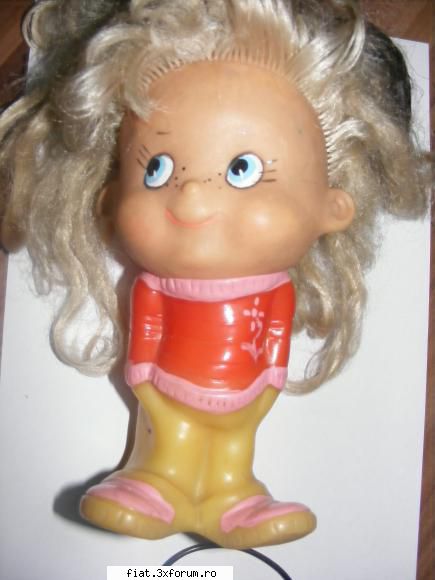 Jucarii Tabla sau Plastic (RO, DDR, USSR, Japonia, China) - aradeanca papusa rosie baietelul - Classic corner