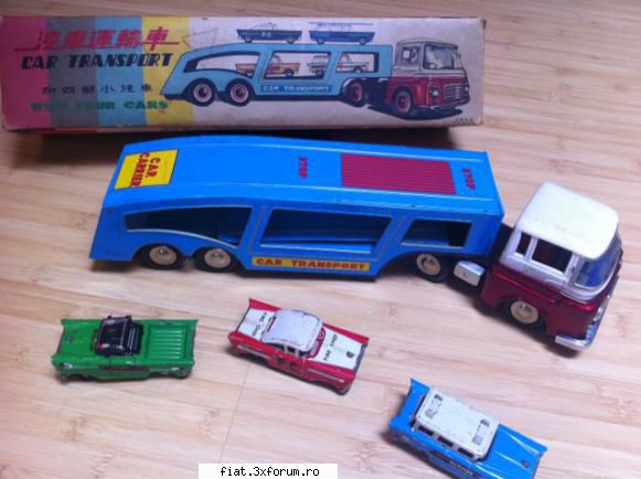 Jucarii Tabla sau Plastic (RO, DDR, USSR, Japonia, China) - Car Transport- masina de - Classic corner