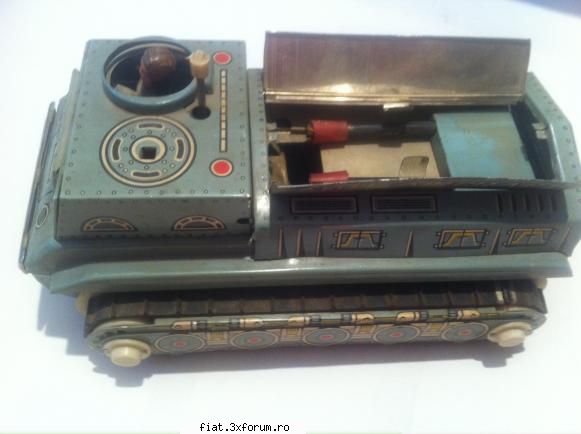 Jucarii Tabla sau Plastic (RO, DDR, USSR, Japonia, China) - Jucarie -'Tanc" - de colectie - Classic corner