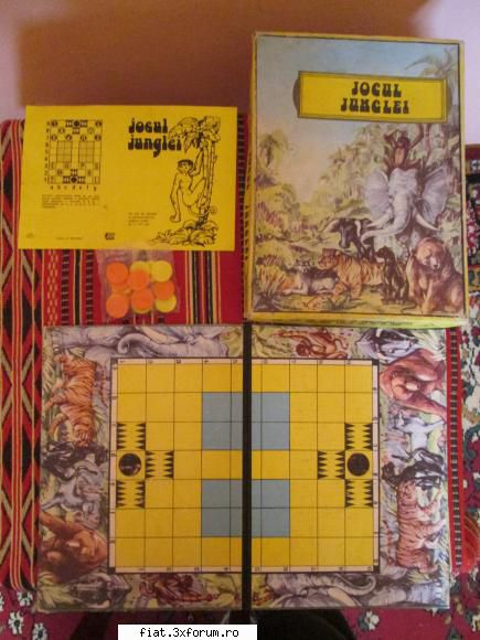 Jucarii Tabla sau Plastic (RO, DDR, USSR, Japonia, China) - Jocul junglei - nu este de - Classic corner